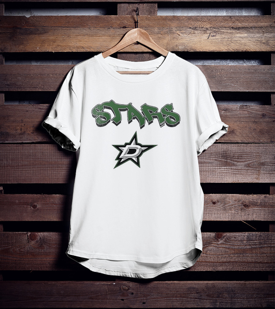 Dallas Stars Puck Yeah Hockey Skeleton NHL Fan Gear T-Shirt