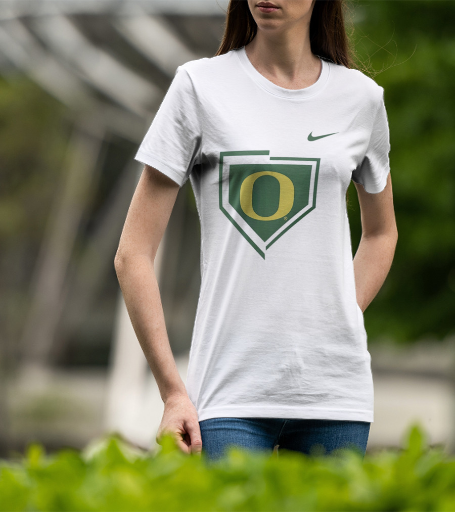 Oregon Primetime Baseball Legend Nike O Mark T-Shirt