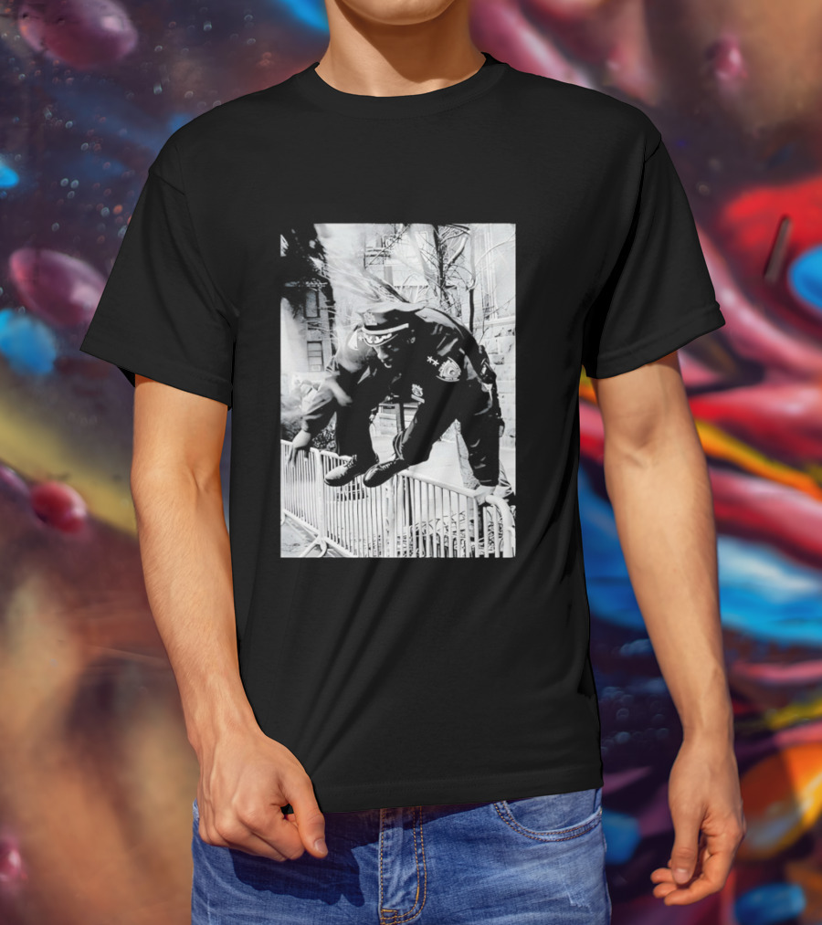 Aaron Edwards New York Police Urban Street T-Shirt