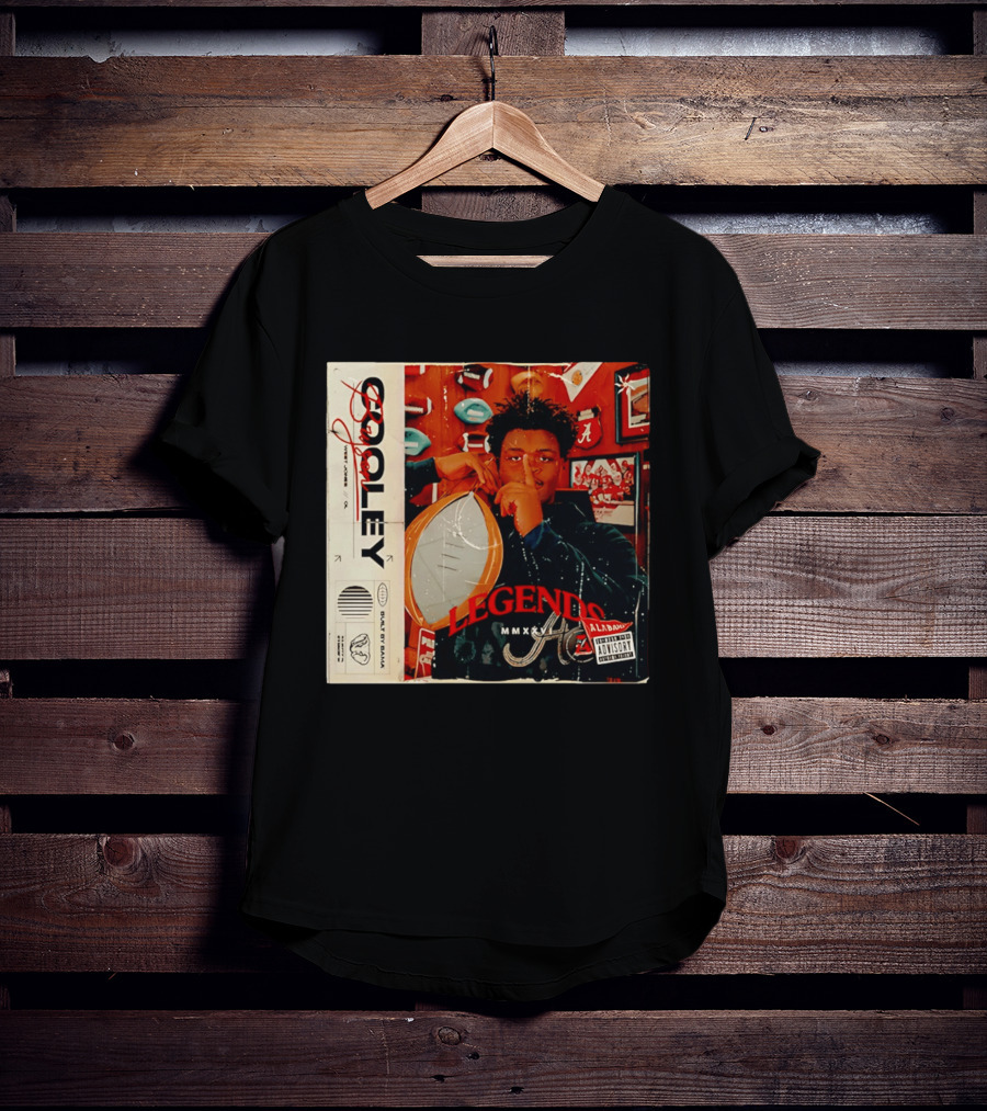 Bryson Cooley Alabama Legends MMXXVI Built By Bama Football T-Shirt