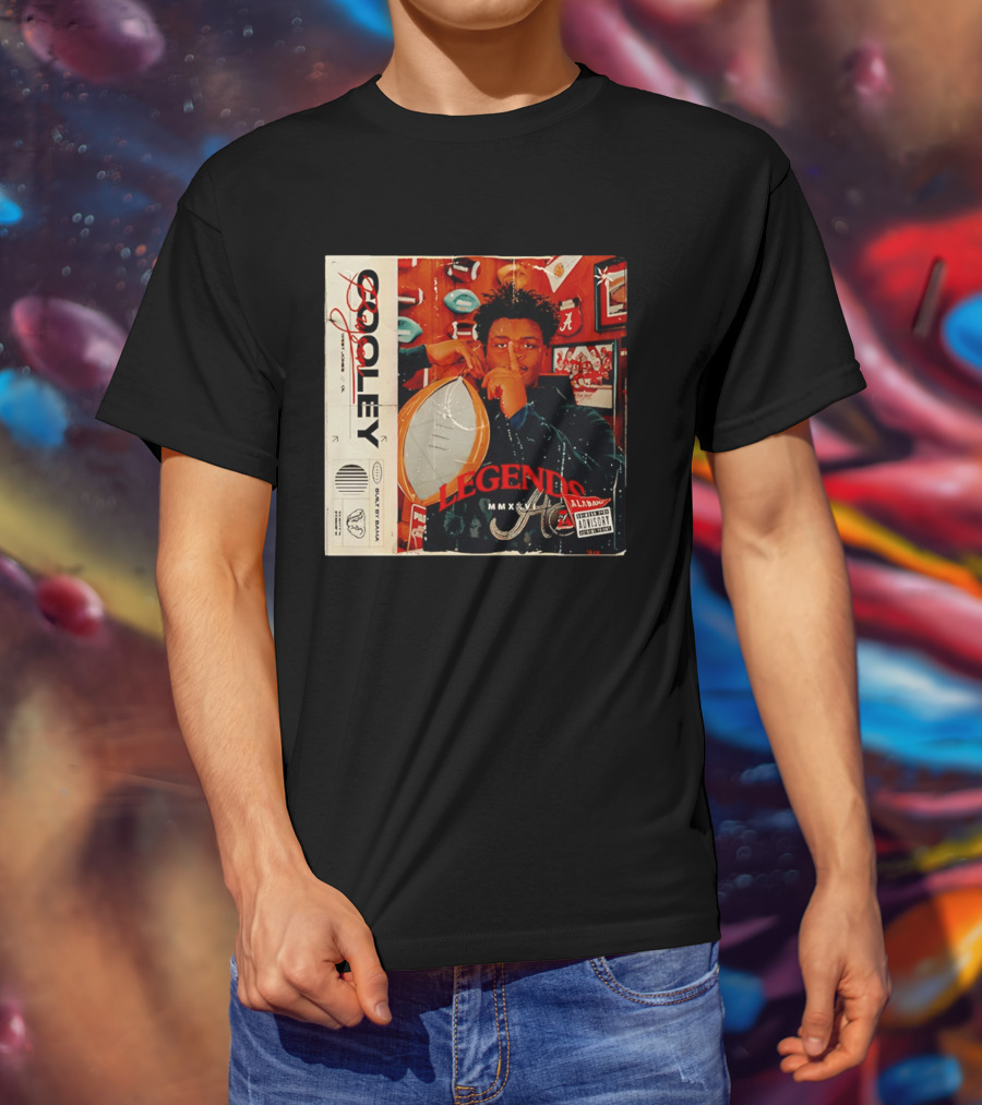 Bryson Cooley Alabama Legends MMXXVI Built By Bama Football T-Shirt