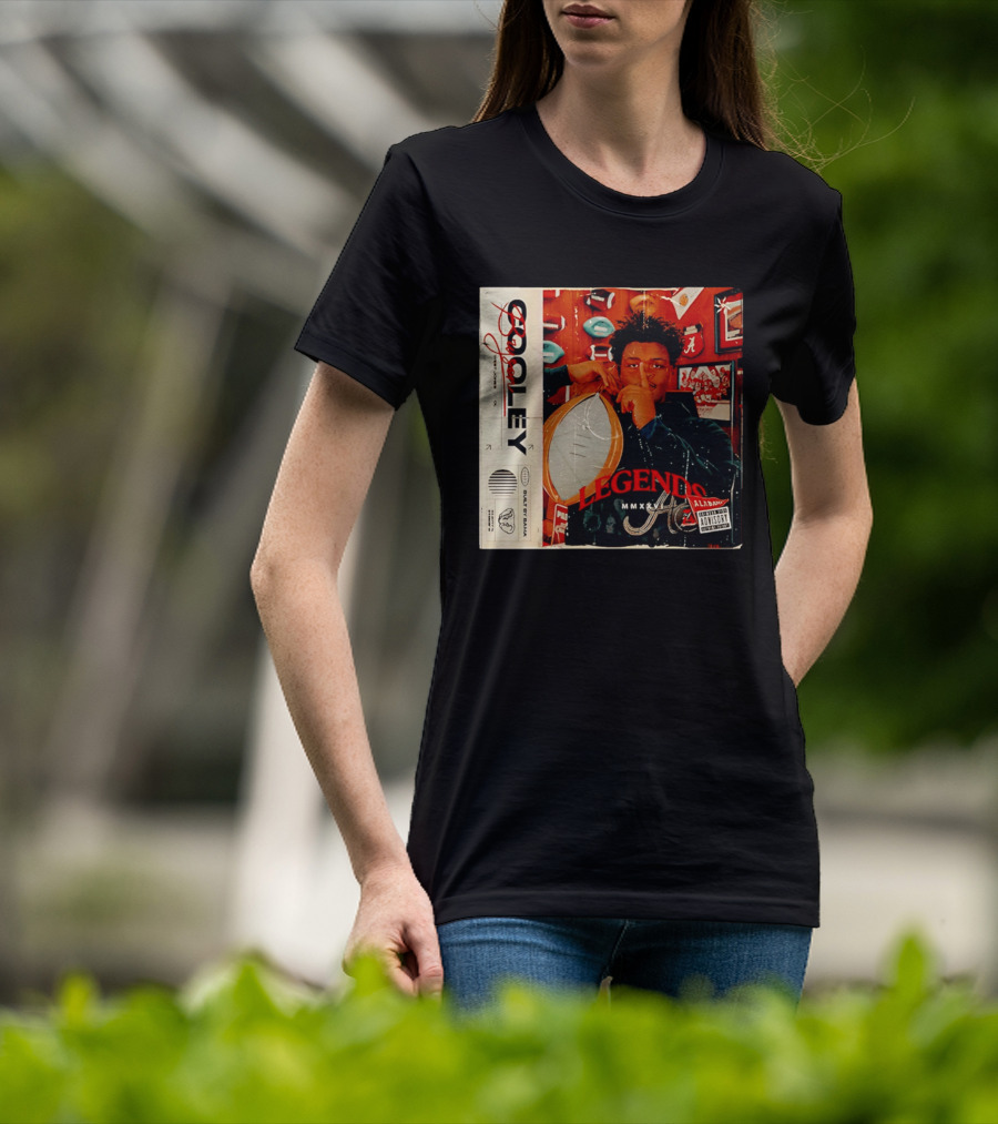 Bryson Cooley Alabama Legends MMXXVI Built By Bama Football T-Shirt