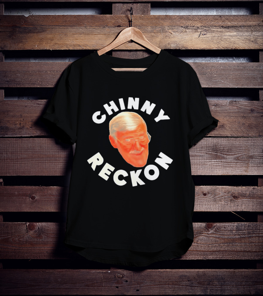 Chinny Reckon Big Face Nostalgic Expression T-Shirt
