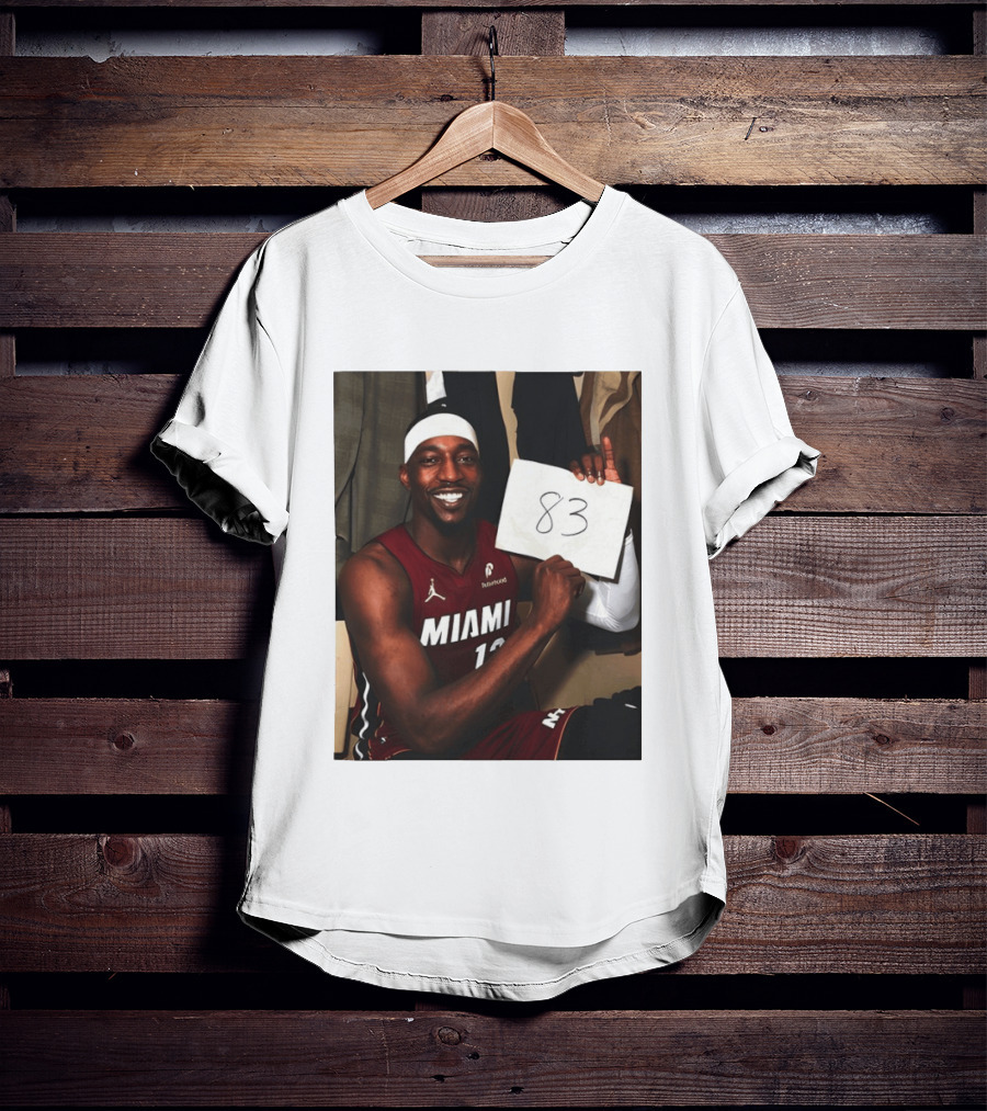Bam Adebayo 83 Points Miami Heat Tribute NBA Legend Wilt Chamberlain T-Shirt
