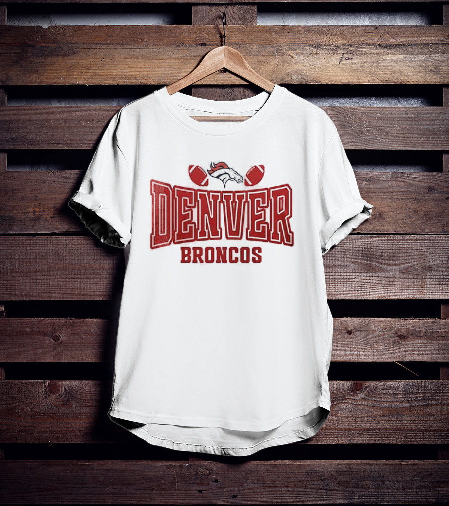 Denver Broncos Valentine's Day Sorry Ladies My Heart Belongs Football Fan T-Shirt