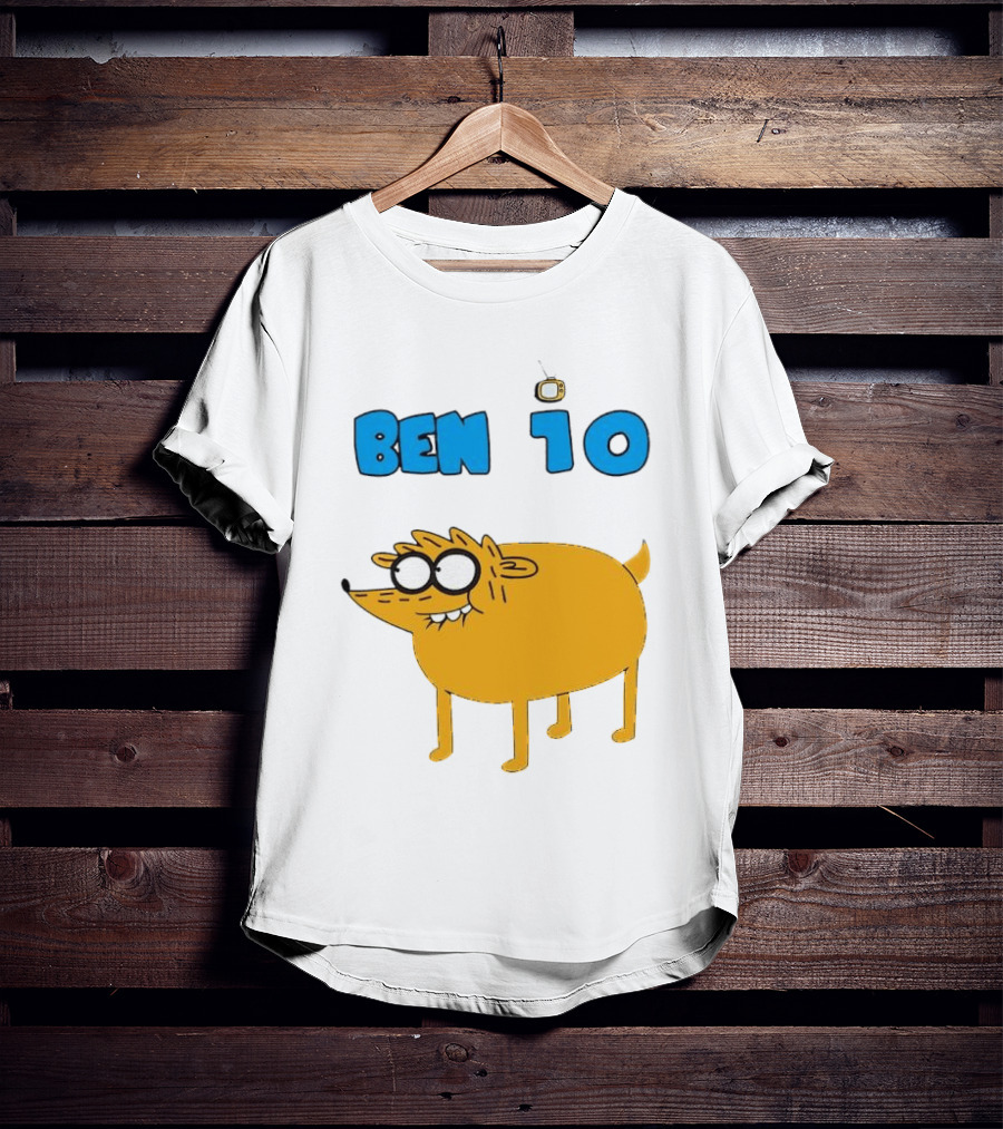 Ben 10 Jake The Dog Crossover Cartoon Network Fan T-Shirt