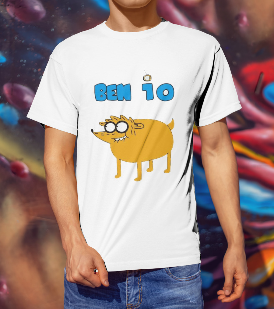 Ben 10 Jake The Dog Crossover Cartoon Network Fan T-Shirt