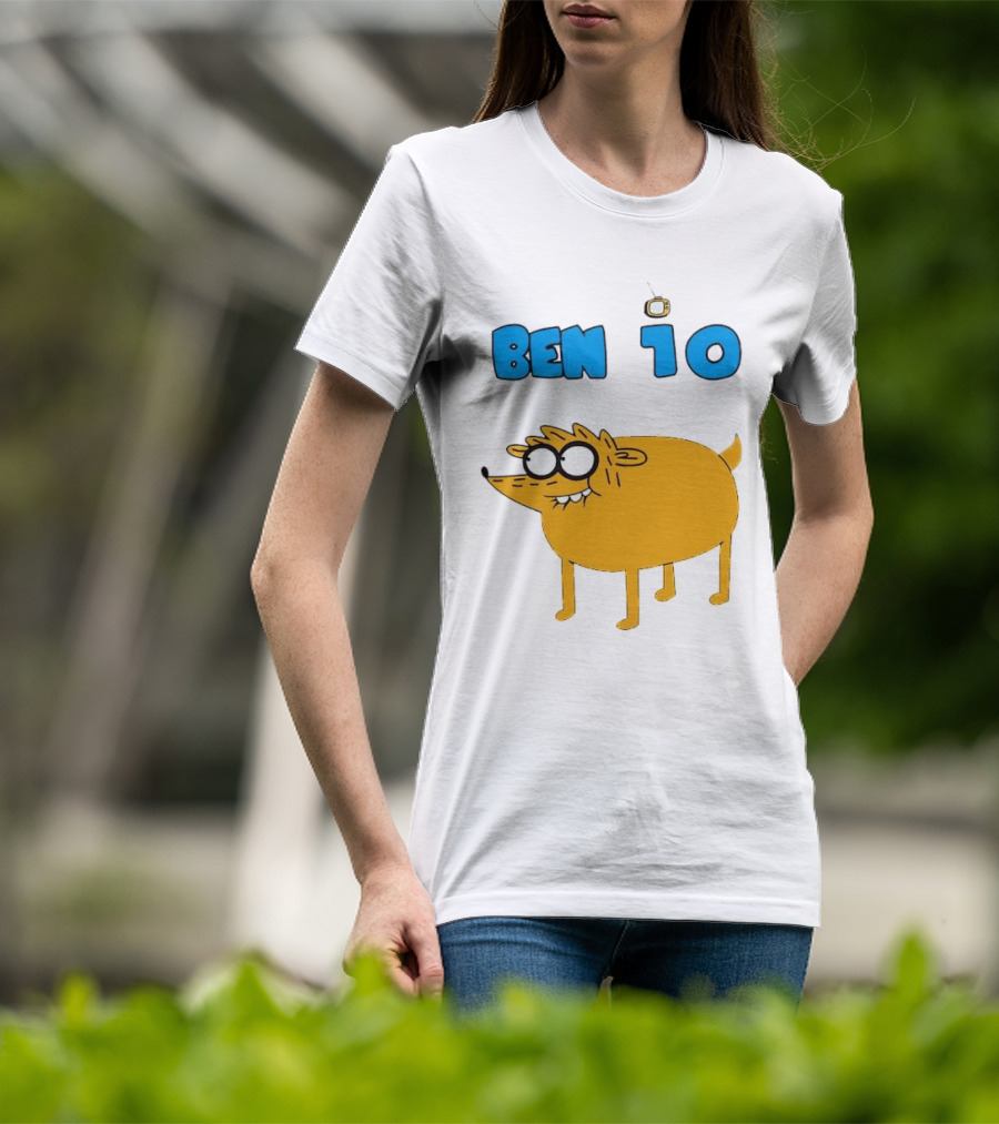 Ben 10 Jake The Dog Crossover Cartoon Network Fan T-Shirt