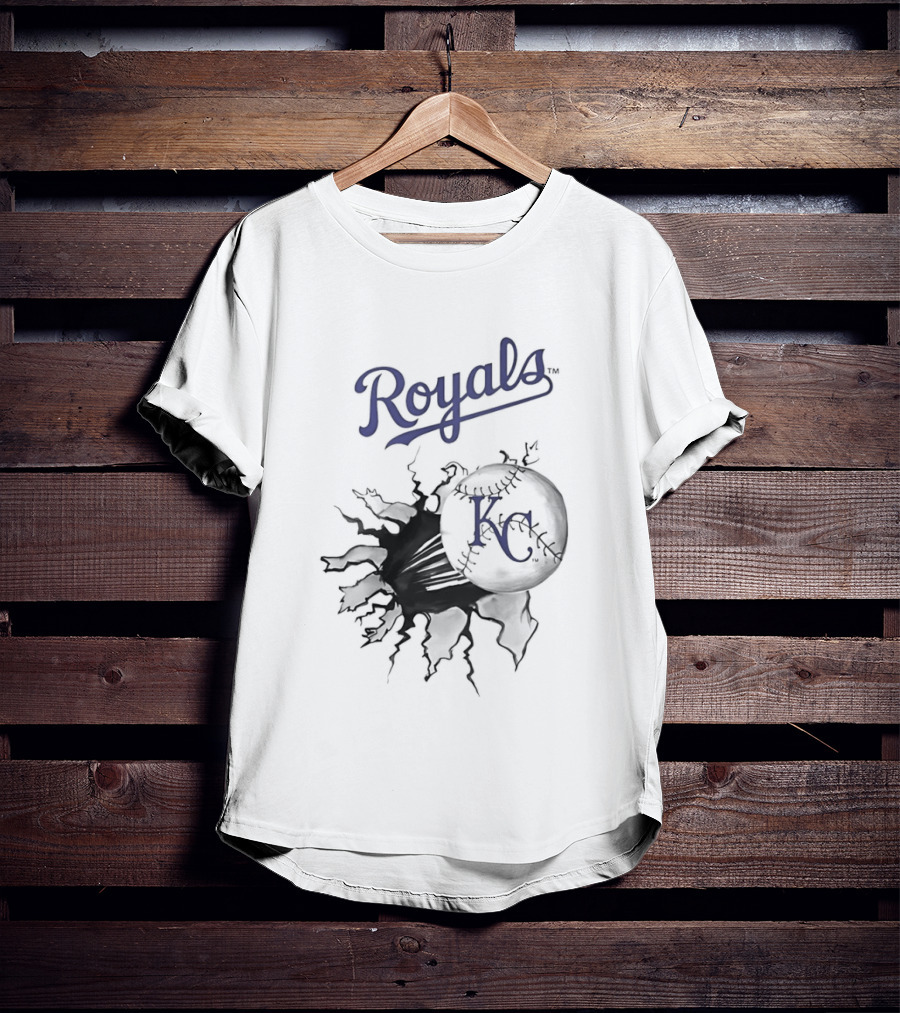 Royals KC Baseball Burst T-Shirt