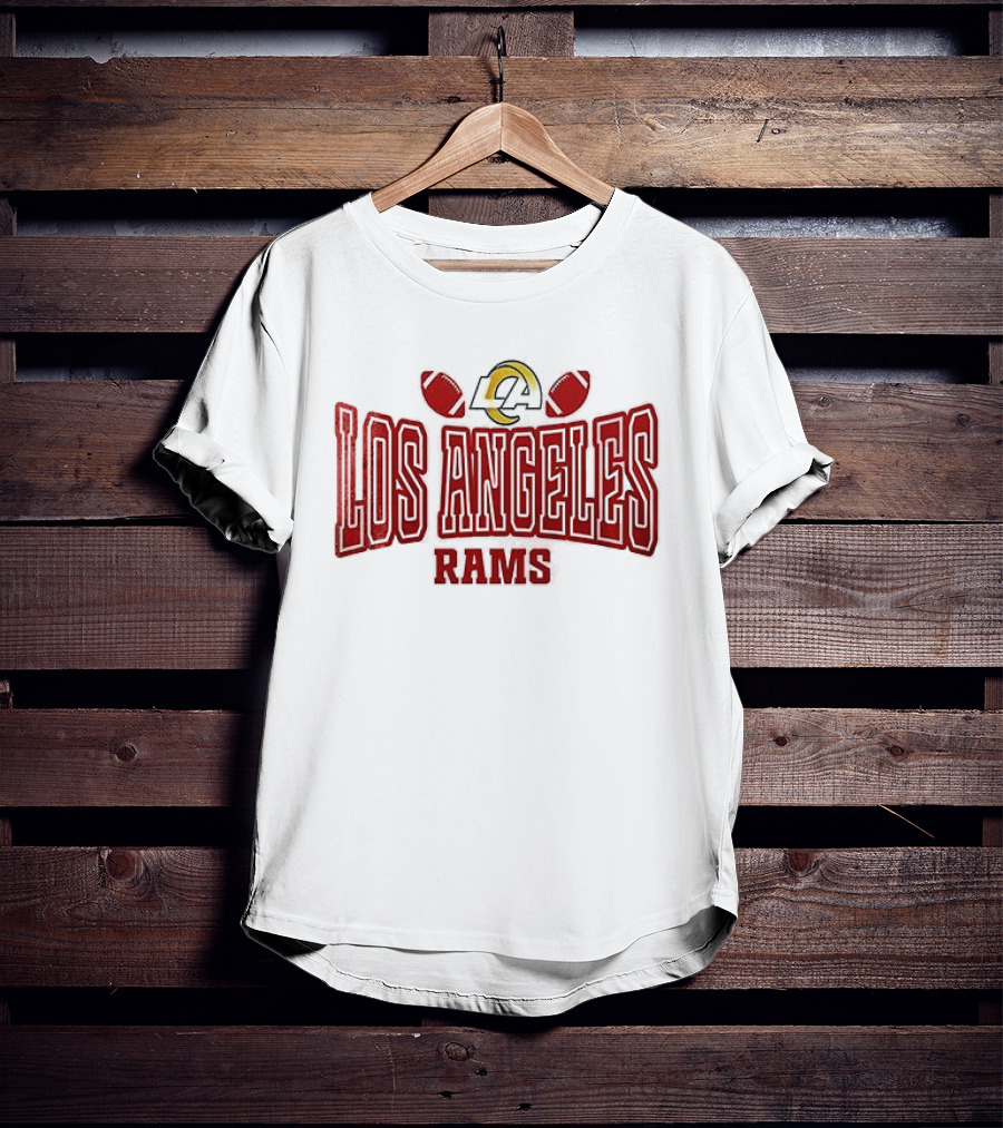 Los Angeles Rams Sorry Ladies My Heart Belongs Valentine's Day T-Shirt