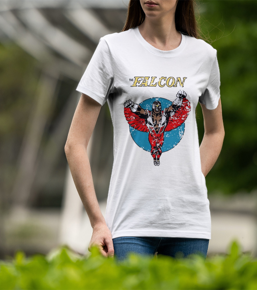The Falcon Flying Marvel Comics T-Shirt