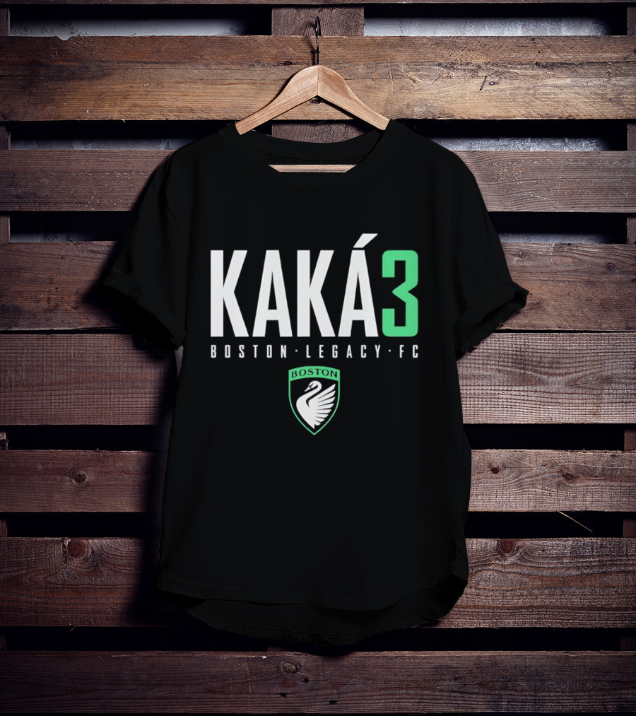 Kaká 3 Boston Legacy FC Soccer Team Swan T-Shirt