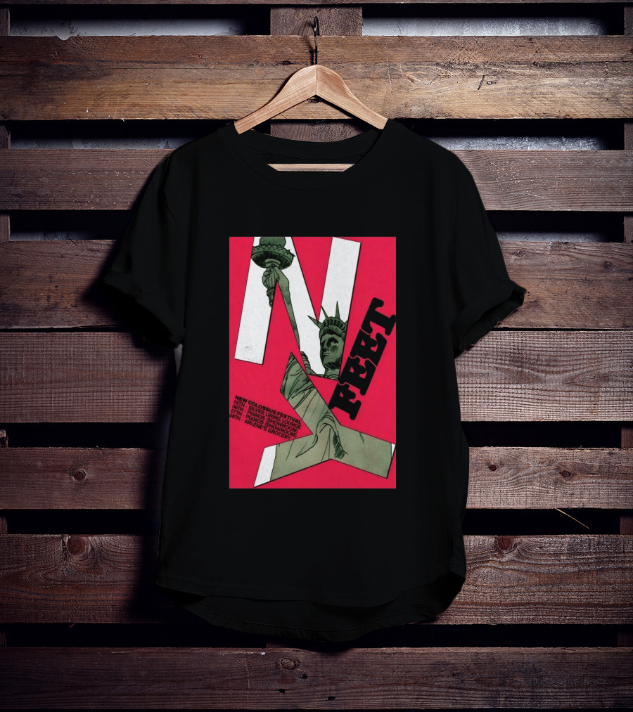 FEET New Colossus Festival 2026 Lady Liberty Statue Of Liberty Silvers Pianos Arlenes T-Shirt