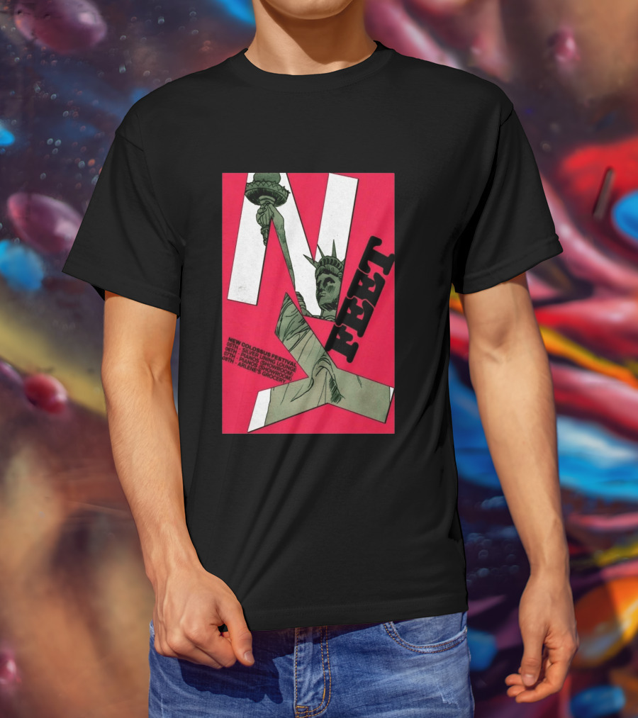 FEET New Colossus Festival 2026 Lady Liberty Statue Of Liberty Silvers Pianos Arlenes T-Shirt