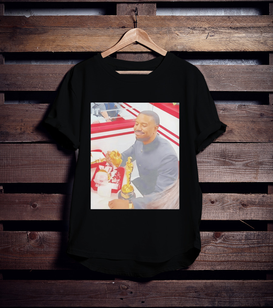 Michael B Jordan Burger Celebration Sinners 2026 Oscar T-Shirt