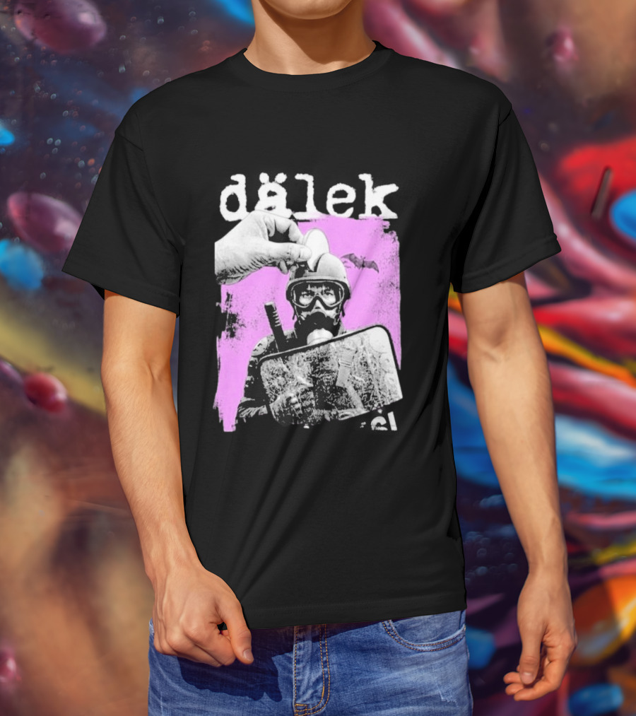 Dalek Brilliance Moon Tour Riot Gear Gas Mask T-Shirt