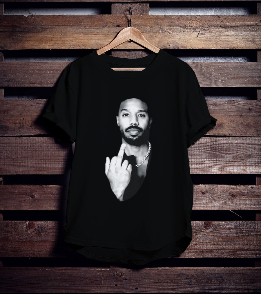 Michael B. Jordan Best Actor 2026 Oscar Middle Finger T-Shirt