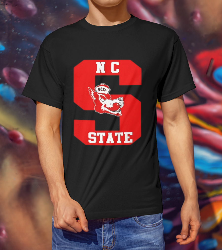 NC State Wolfpack NCSU Red Wolf T-Shirt
