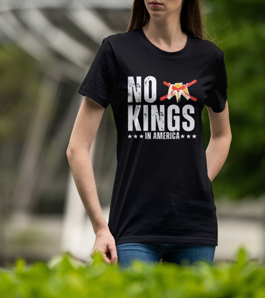 No Kings In America T-Shirt