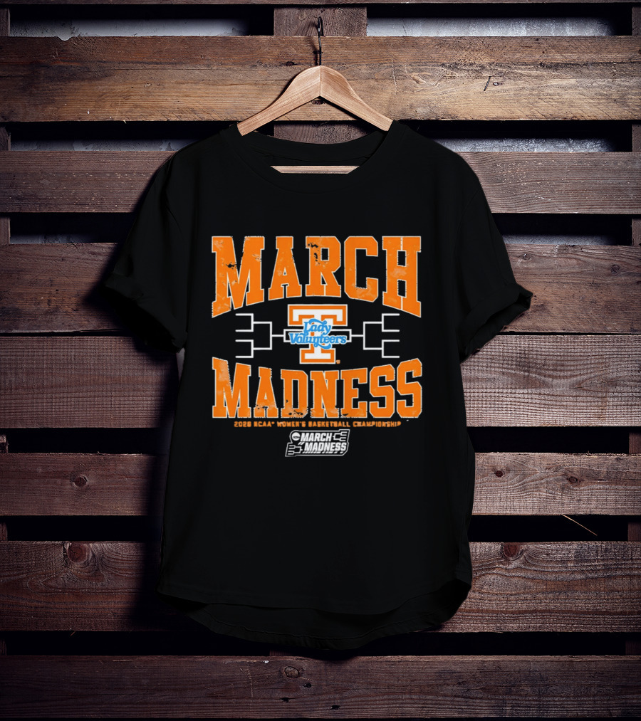 Tennessee Lady Volunteers March Madness 2026 NCAA Women's Basketball Championship T-Shirt