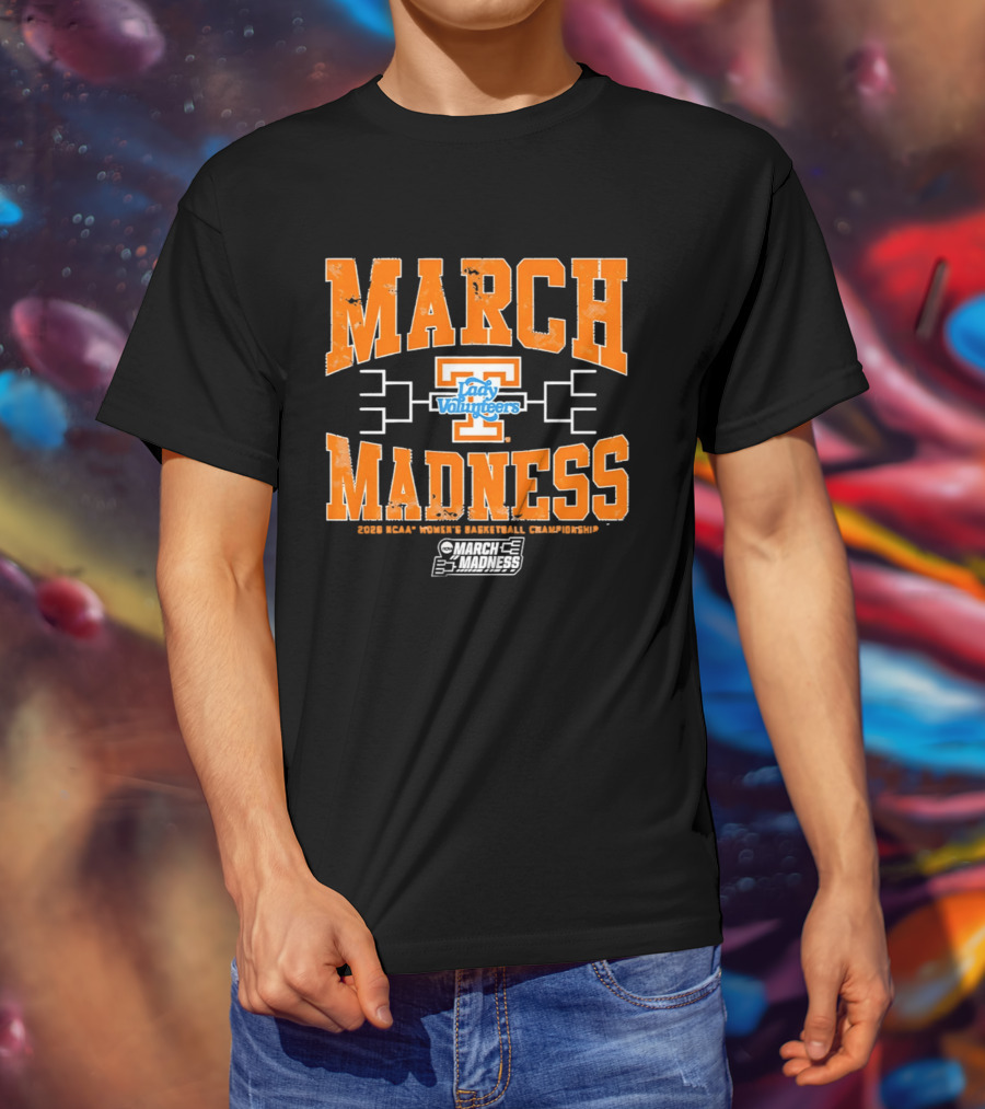Tennessee Lady Volunteers March Madness 2026 NCAA Women's Basketball Championship T-Shirt