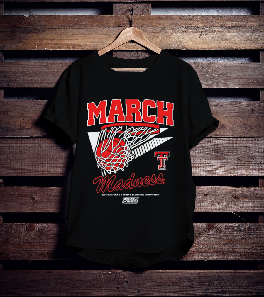 Texas Tech Red Raiders March Madness 2026 Basketball Championship T-Shirt