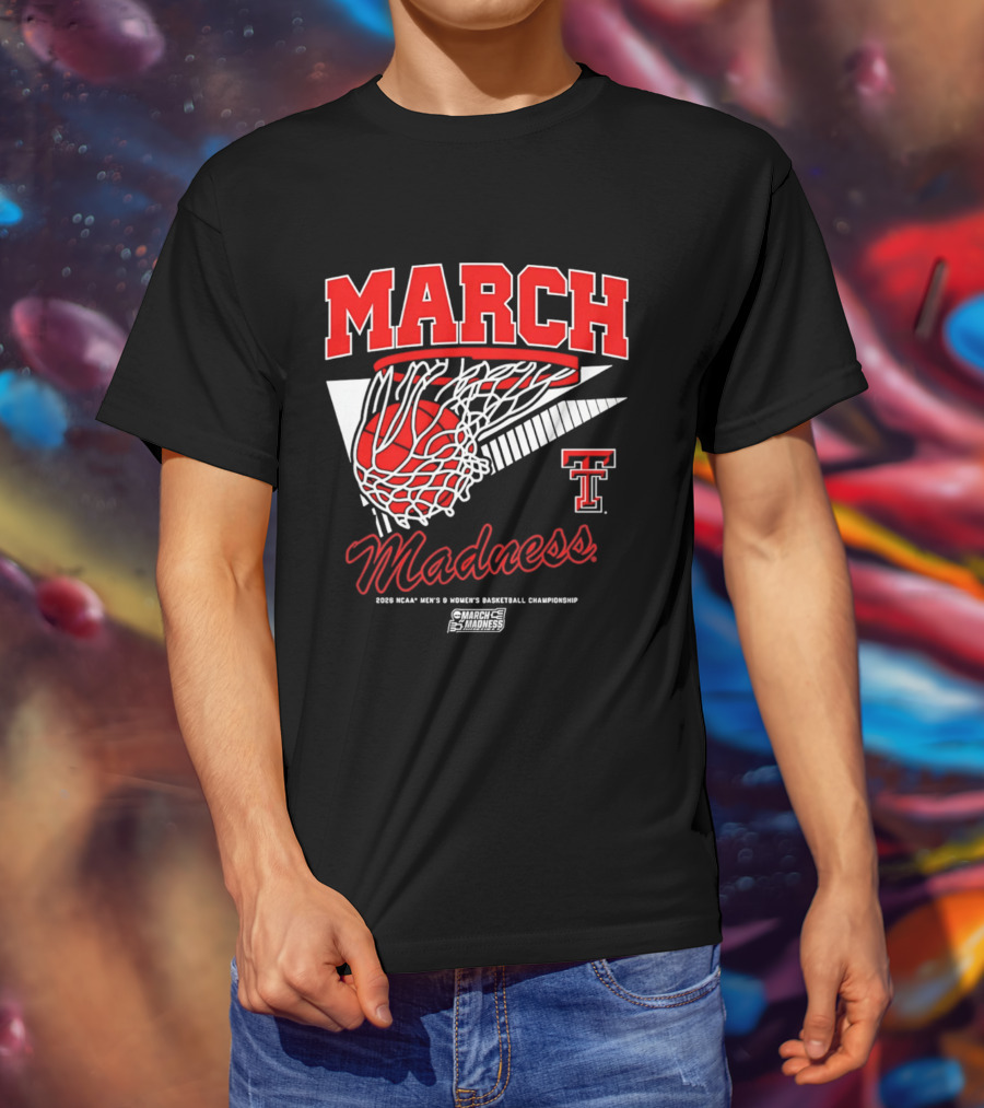 Texas Tech Red Raiders March Madness 2026 Basketball Championship T-Shirt