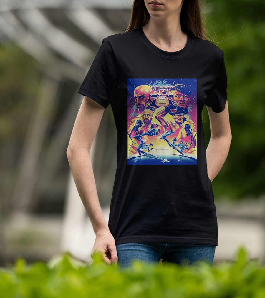 UFC 314 Alexander Volkanovski Vs Diego Lopes Retro Fight T-Shirt