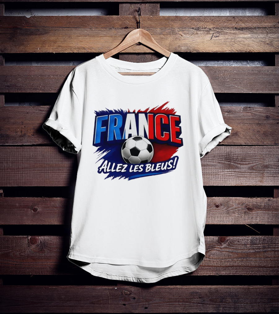 France Allez Les Bleus Soccer FIFA World Cup 2026 T-Shirt
