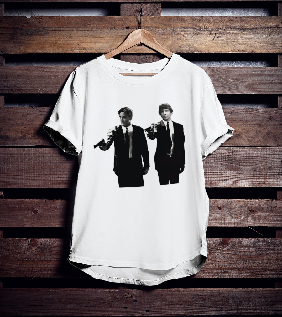 George Russell Kimi Antonelli Pulp Fiction Racing Showdown T-Shirt
