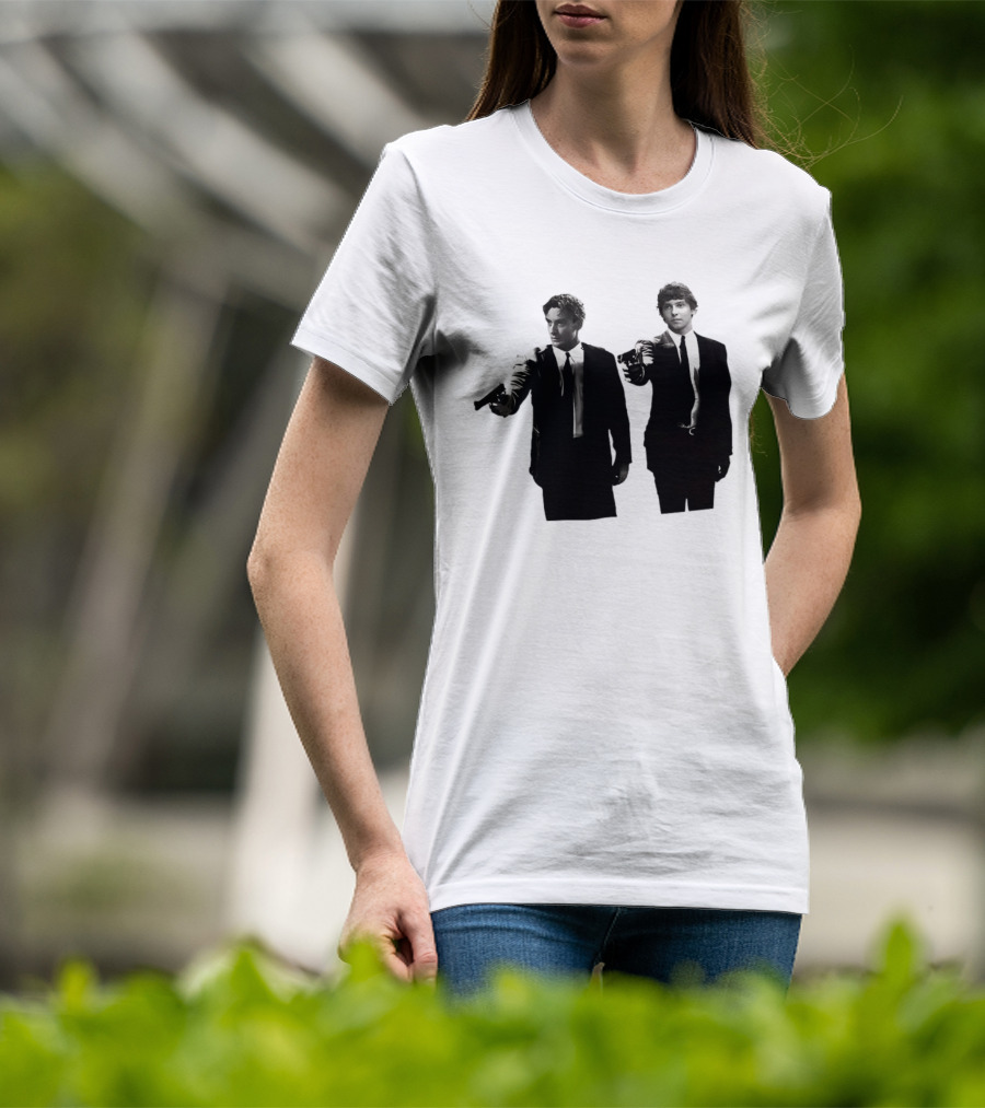 George Russell Kimi Antonelli Pulp Fiction Racing Showdown T-Shirt