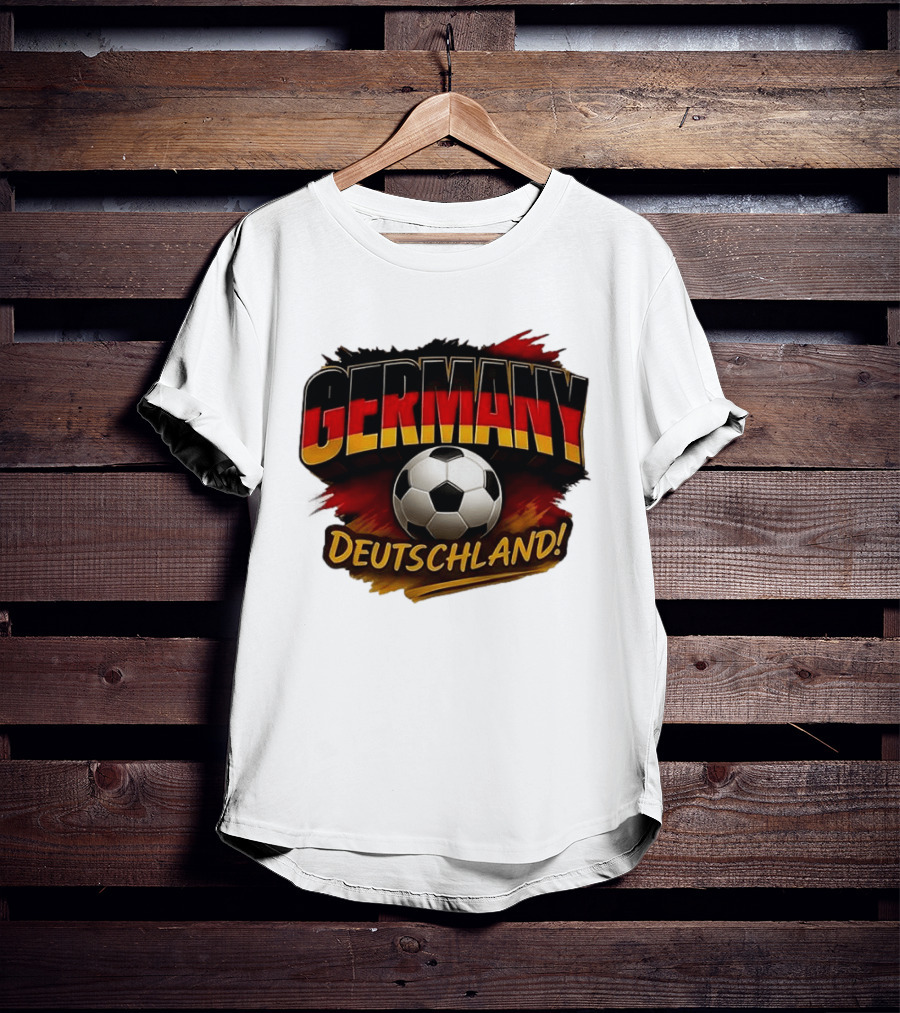 Germany Deutschland Soccer FIFA World Cup 2026 Soccer Ball T-Shirt