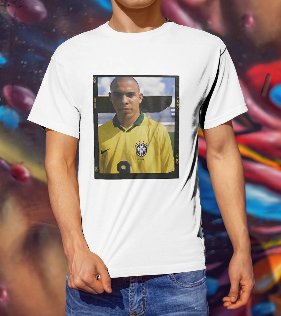 Brazil 2026 Ronaldo Nazario Heritage Nike 9 Jersey T-Shirt