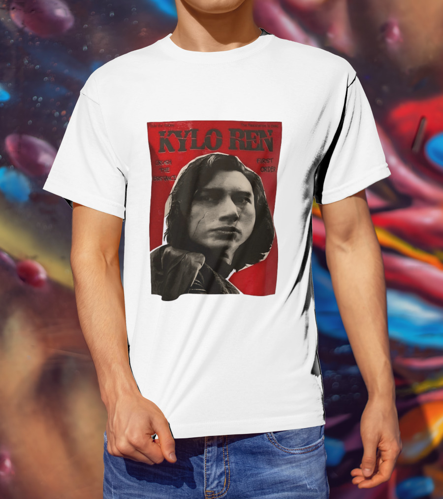 Kylo Ren Crush The Resistance First Order Rule The Galaxy T-Shirt