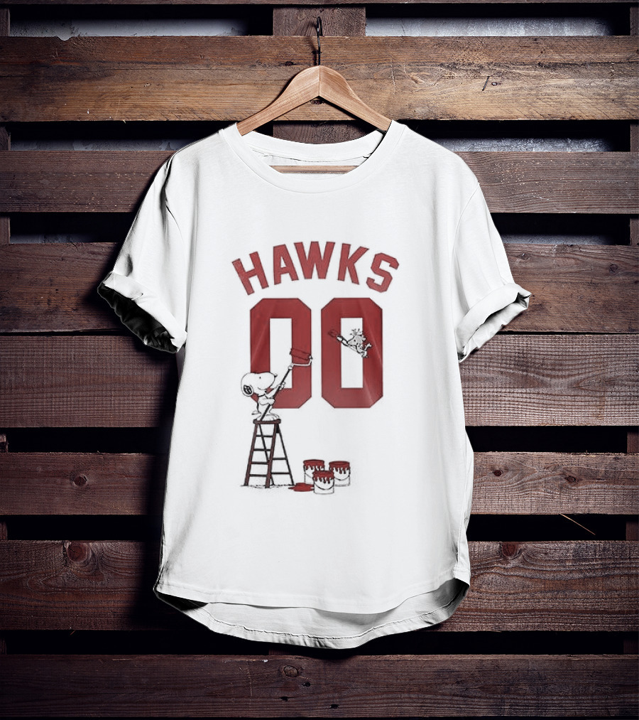 Atlanta Hawks Snoopy 00 Shut Up And Dribble T-Shirt
