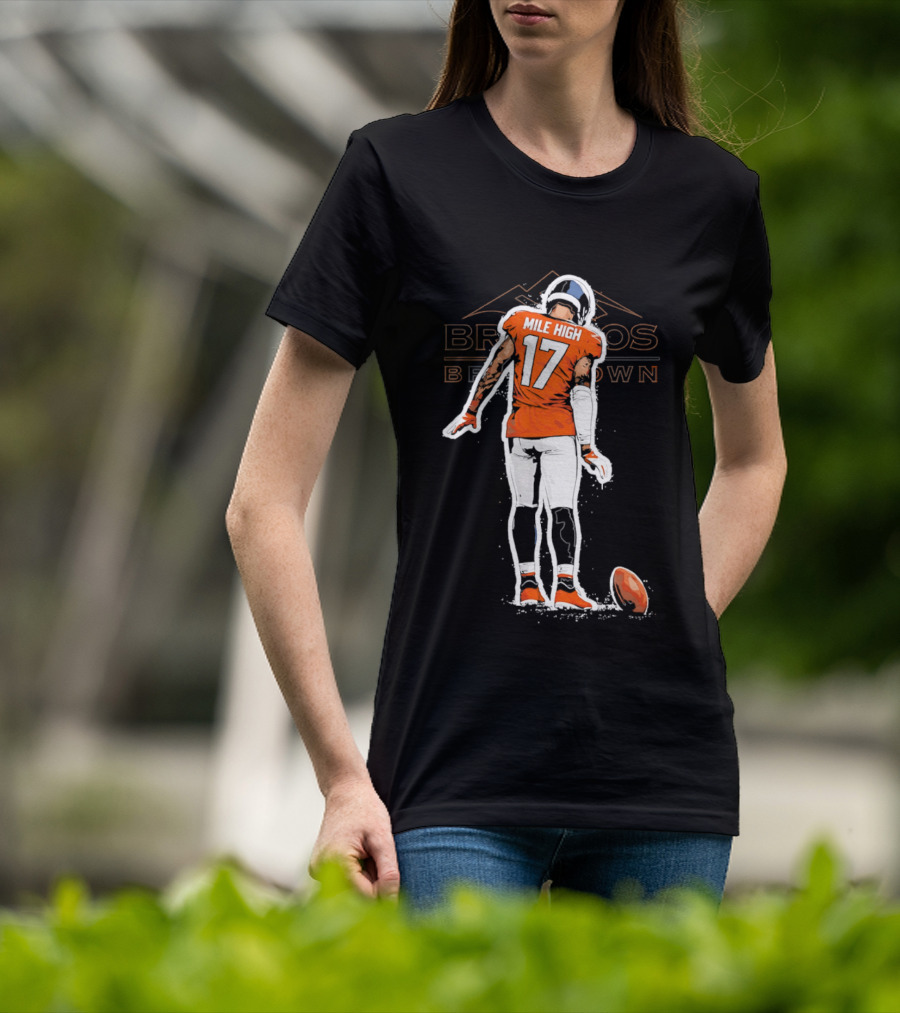 Denver Broncos Mile High Celebration Number 17 T-Shirt