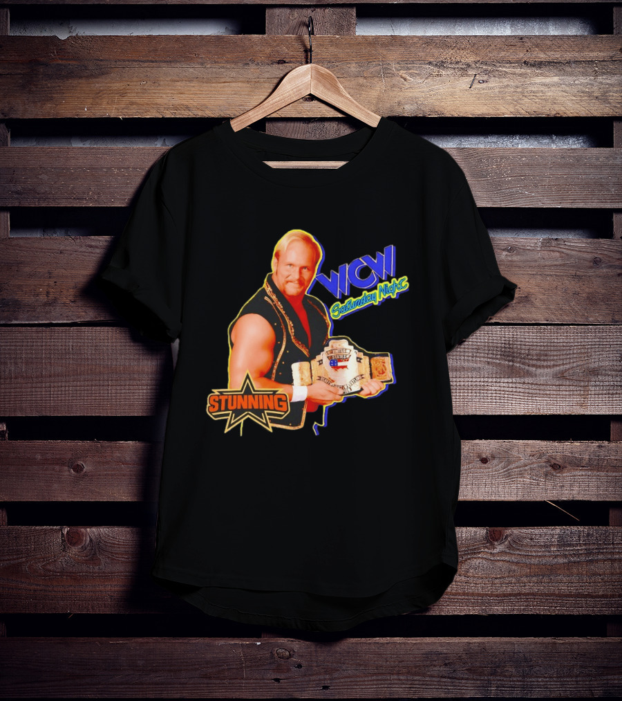 Stunning Steve Austin WCW Saturday Night United States Champion T-Shirt
