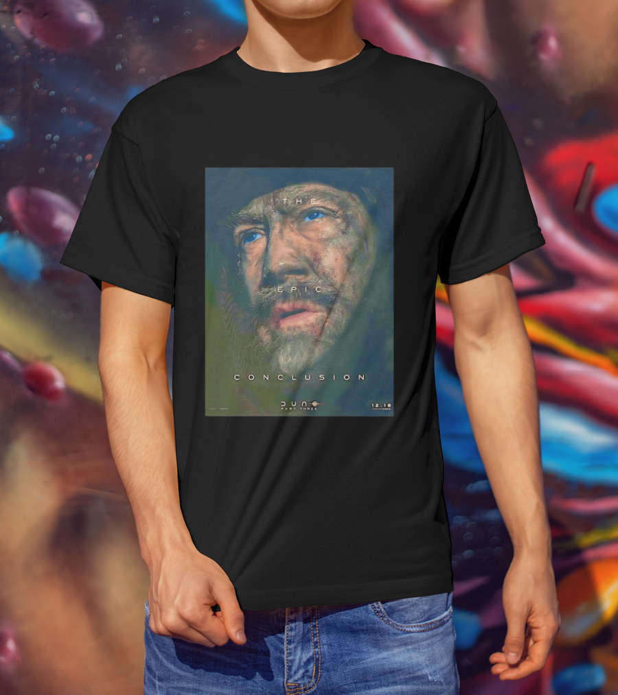 Javier Bardem As Stilgar In Dune Part Three The Epic Conclusion December 18 Release T-Shirt