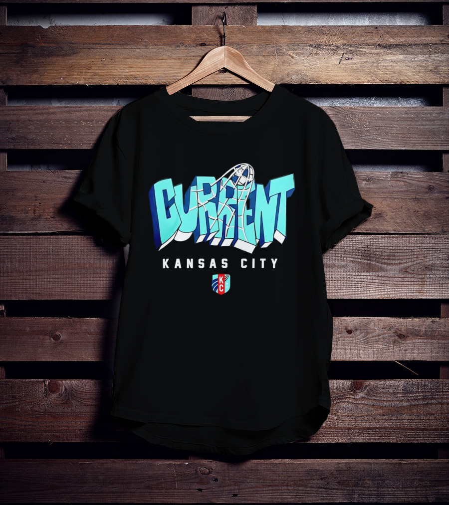 Kansas City Current KC Basketball Net T-Shirt