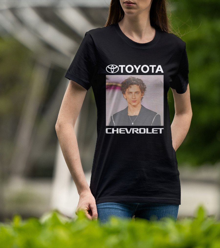 Timothée Chalamet Toyota Chevrolet Collaboration T-Shirt