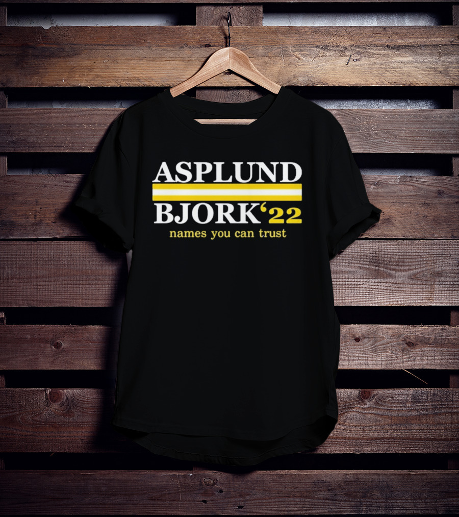 Asplund Bjork 22 Names You Can Trust T-Shirt