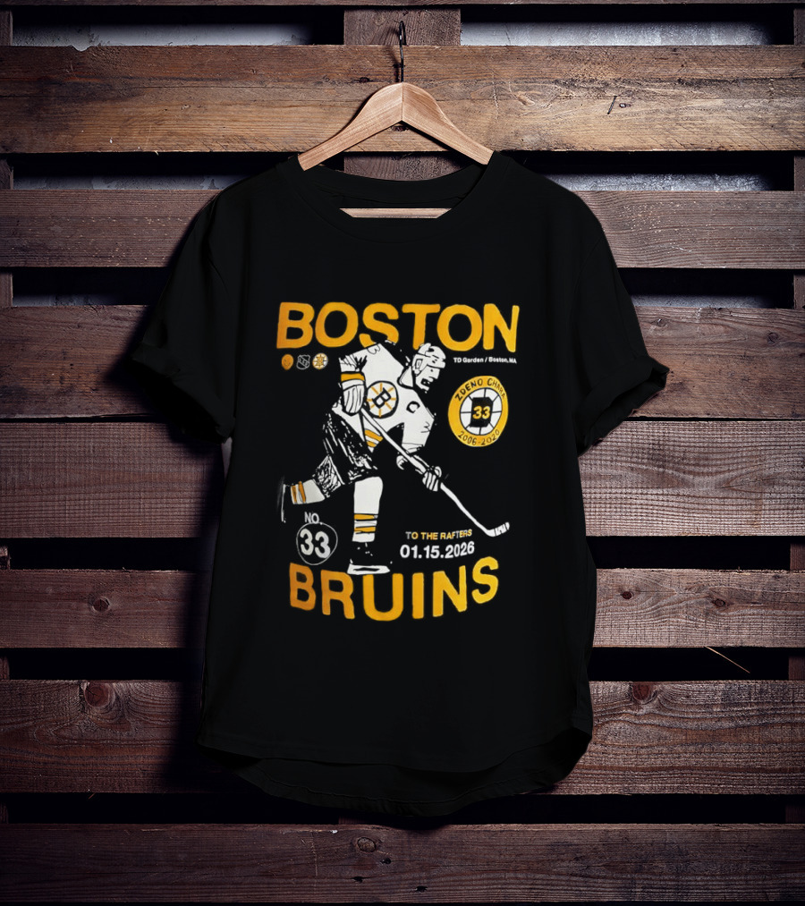 Boston Bruins 1924 Hockey Champion 2026 To The Rafters 01.15.2026 T-Shirt