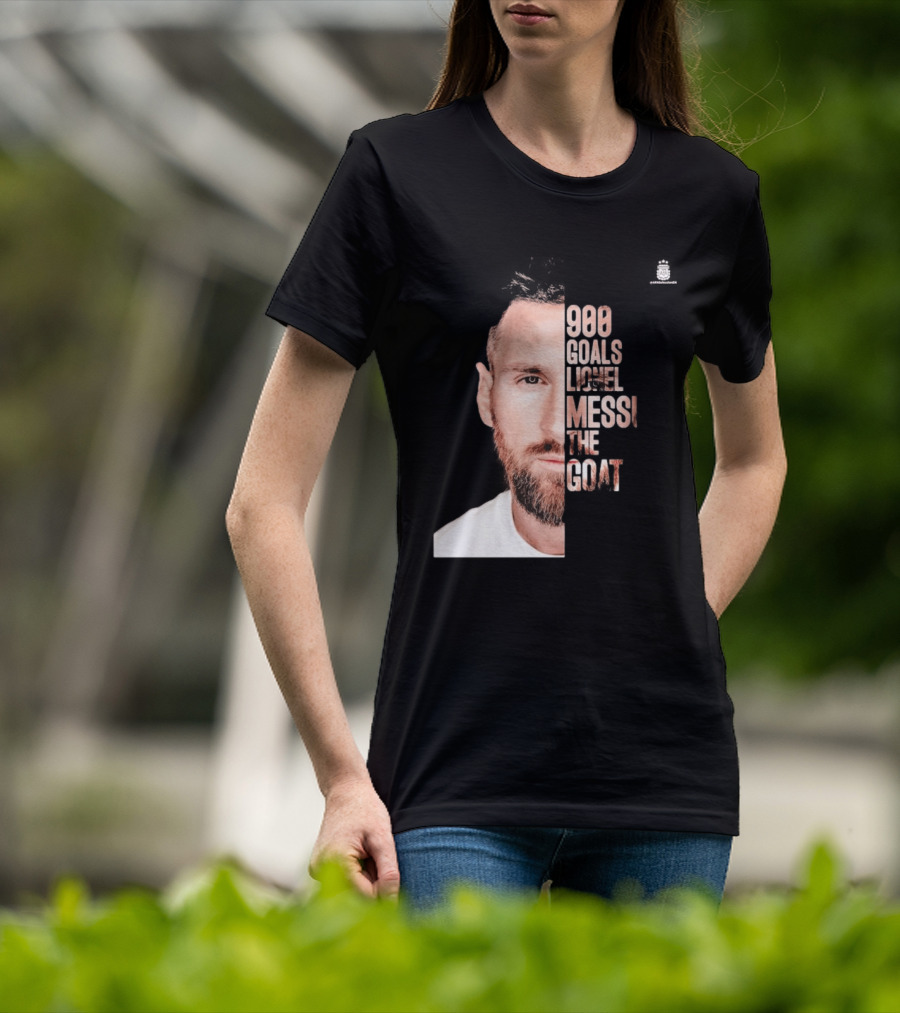 Lionel Messi The GOAT 900 Goals T-Shirt