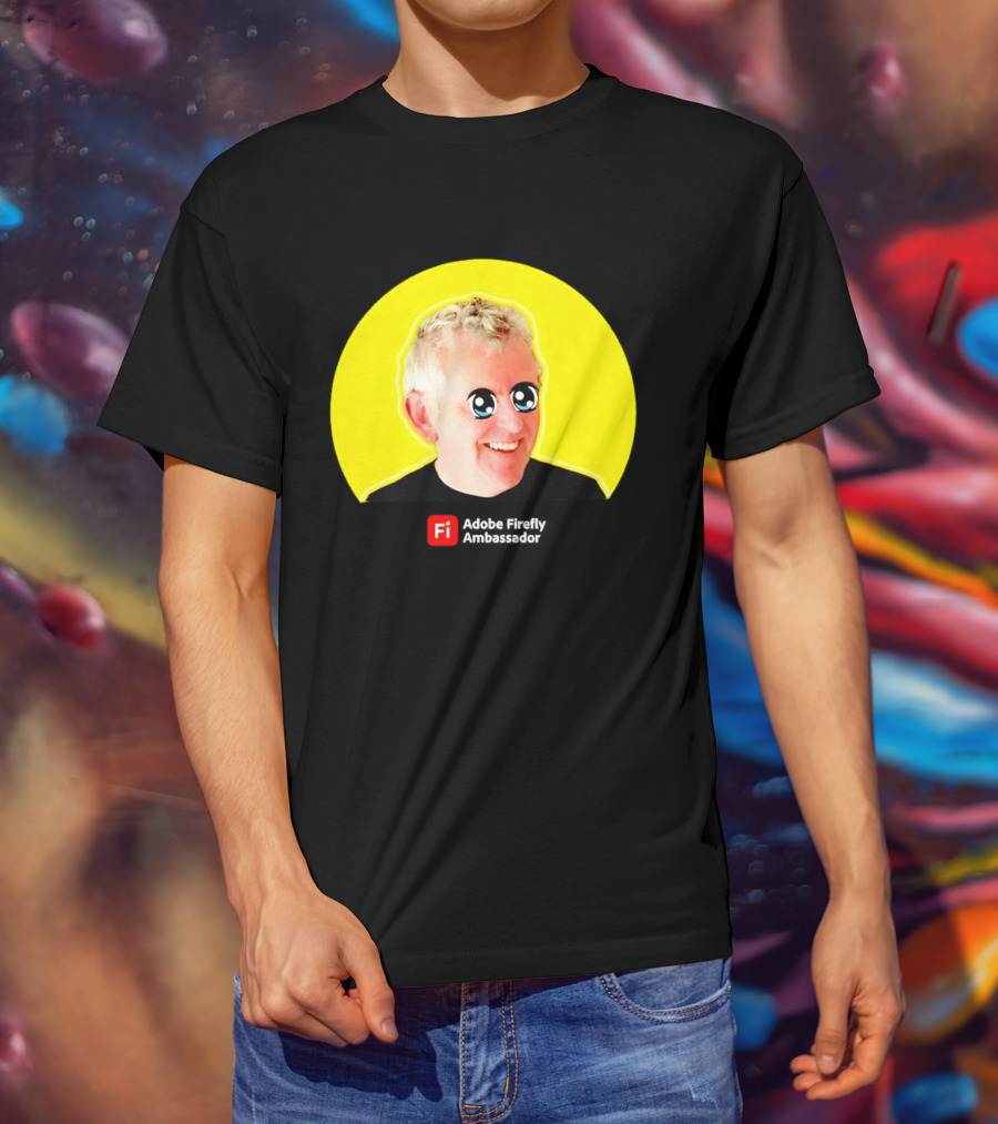 John Nack Firefly Ambassador Anime Eyes Yellow Circle Fi T-Shirt