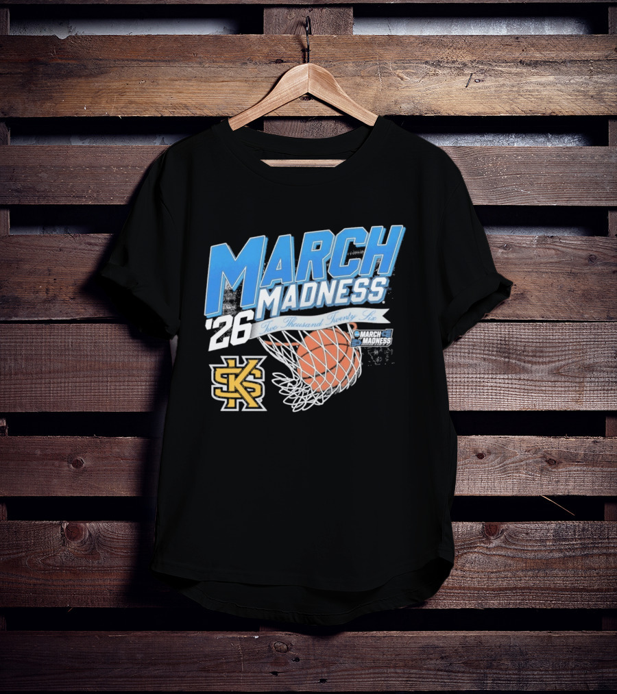 Kennesaw State Owls March Madness 2026 Two Thousand Twenty Six Basketball Net T-Shirt