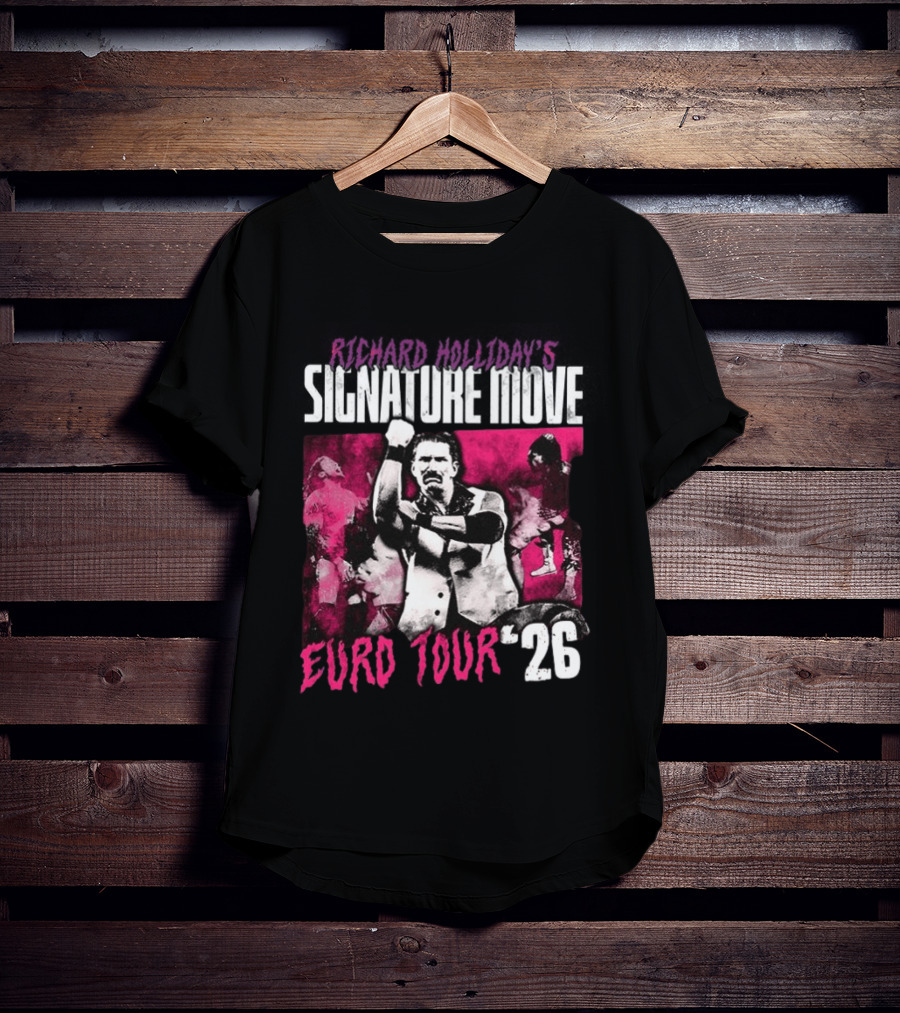 Richard Holliday Signature Move Euro Tour '26 T-Shirt
