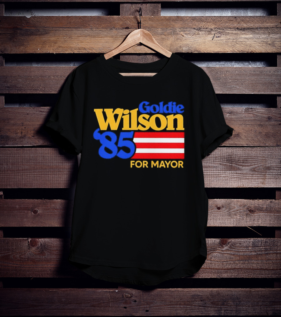 Goldie Wilson '85 For Mayor Back To The Future T-Shirt