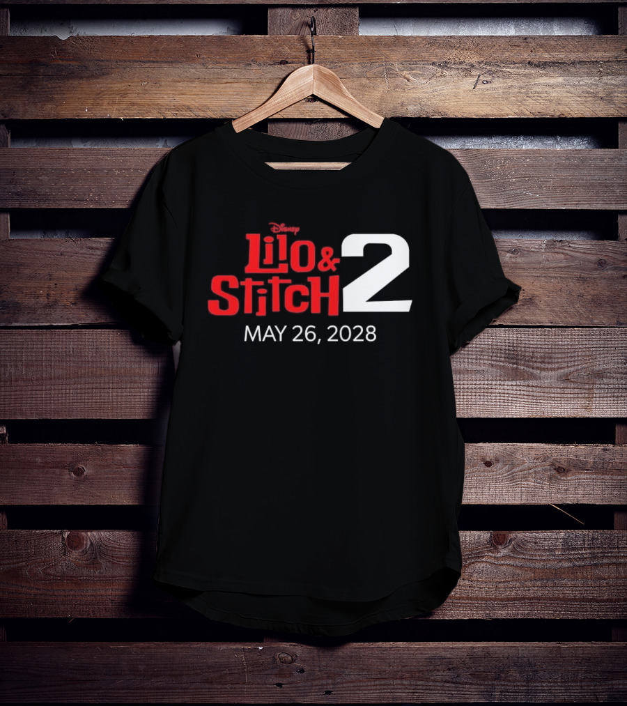 Lilo And Stitch 2 Disney May 26 2028 T-Shirt
