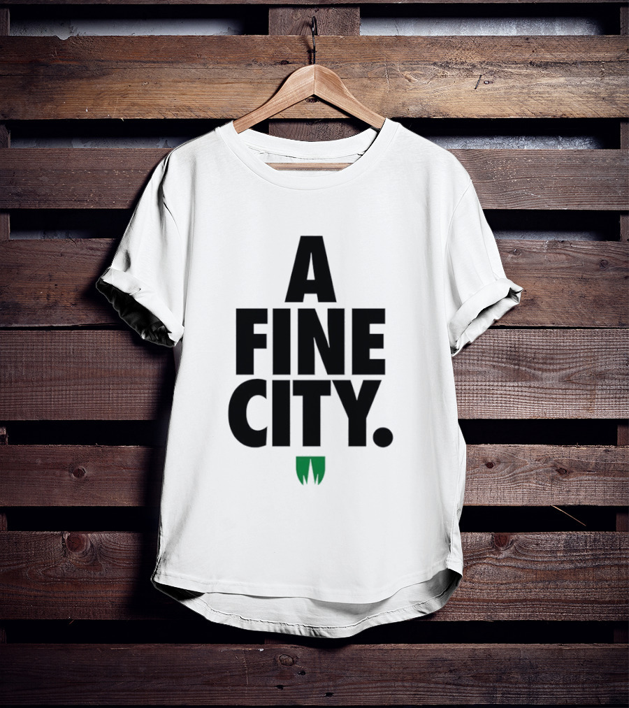A Fine City Norwich Iconic Norwich Cathedral Spire T-Shirt