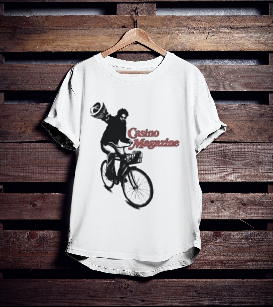 Baby Keem Limited Edition Casino Magazine Cyclist T-Shirt